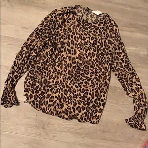 Cheetah print shirt